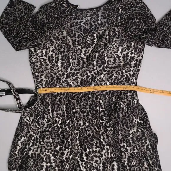 Eliza J Lace 3/4 sleeve Dress - Picture 13 of 14